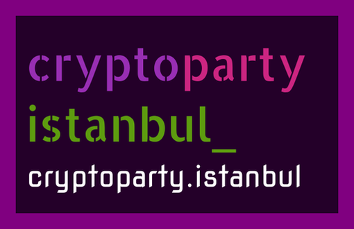 CryptoParty İstanbul 5 Ekim'de TAK Kadıköy'de