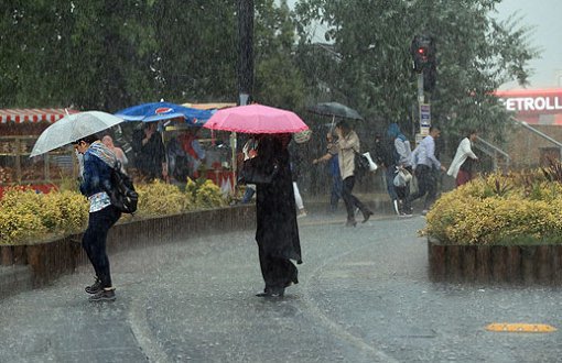 Meteoroloji ve AFAD'tan Sağanak Yağış Uyarısı