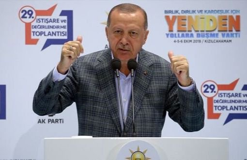 Erdoğan'dan "Güvenli Bölge" Açıklaması