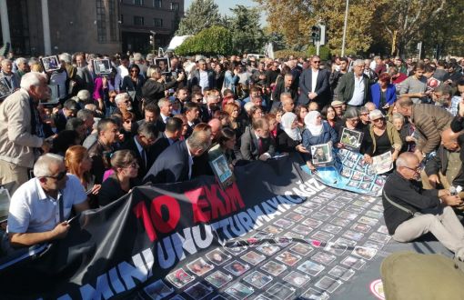 Ankara Garı Önünde 10 Ekim Katliamı Anması