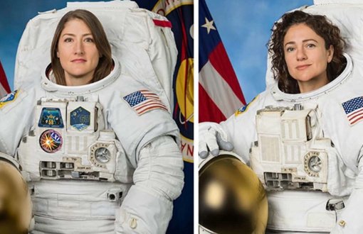 Kadınlar İlk Kez Uzay Yürüyüşü'nde 