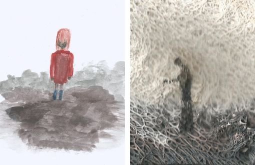 11 Yaşındaki Derin ve 74 Yaşındaki Solobodan'ın Çizimleri Aynı Sergide 