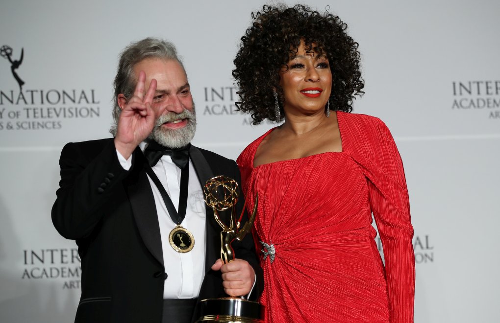 Actor Haluk Bilginer Wins Emmy for Best Performance