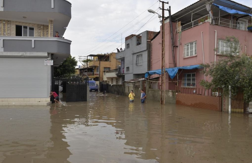 Flood Hits Adana Following Heaviest Rainfall in 56 Years