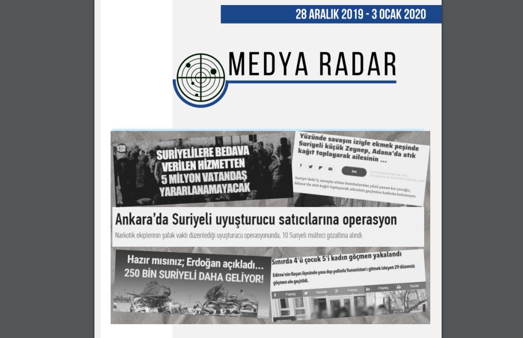 Radara 641 Haber Takıldı: Sağlıktaki İhlaller de Mültecilere Bağlandı