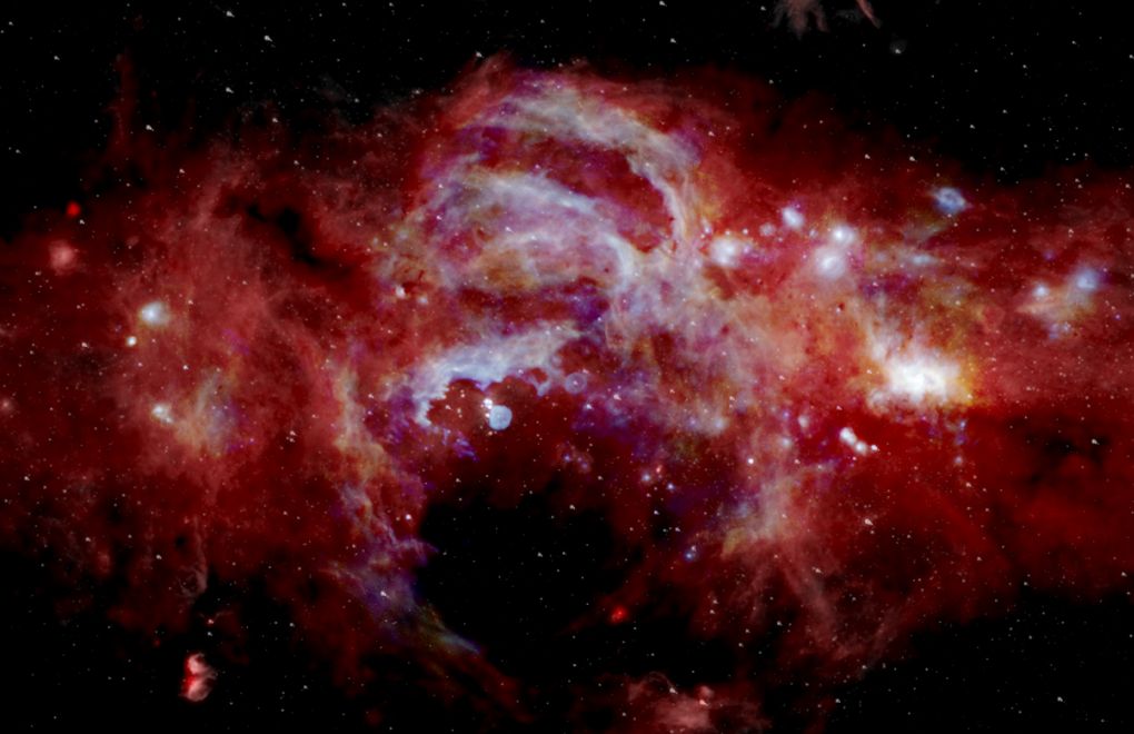 NASA Samanyolu Galaksisi'nin Merkezini Görüntüledi