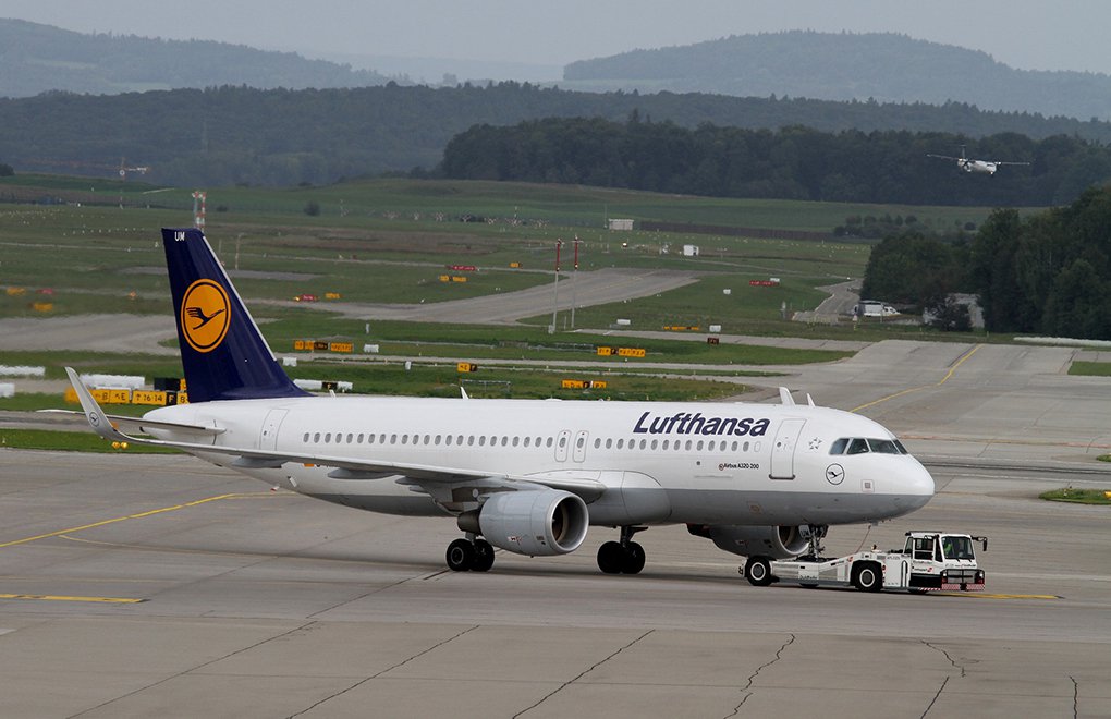 Lufthansa Tahran Uçağını Geri Döndürdü, Uçuşları Askıya Aldı