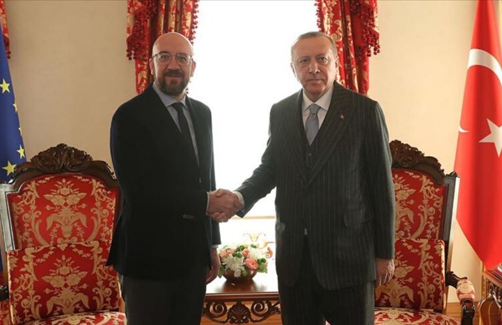 President of European Council Michel Meets President Erdoğan
