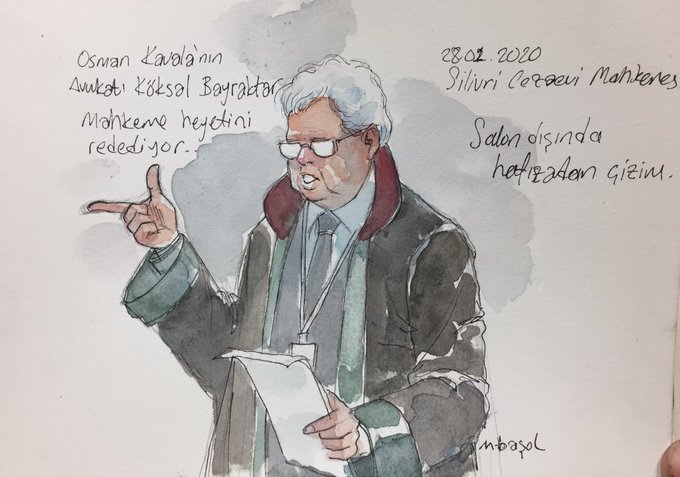 Kavala'nın Avukatı Bayraktar: Mahkemenin Kararına İtiraz Edeceğiz