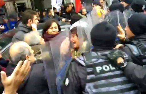 Kızılay Üzerinden Ensar’a Bağış Protestosuna Polis Müdahalesi