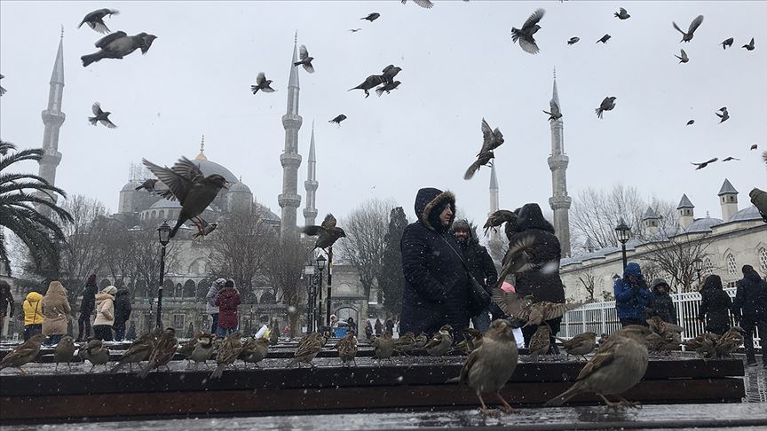 Marmara'da Kar Yağışı
