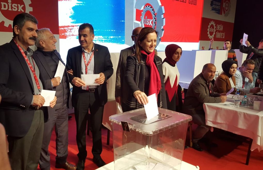 Arzu Çerkezoğlu Yeniden DİSK Genel Başkanı Seçildi