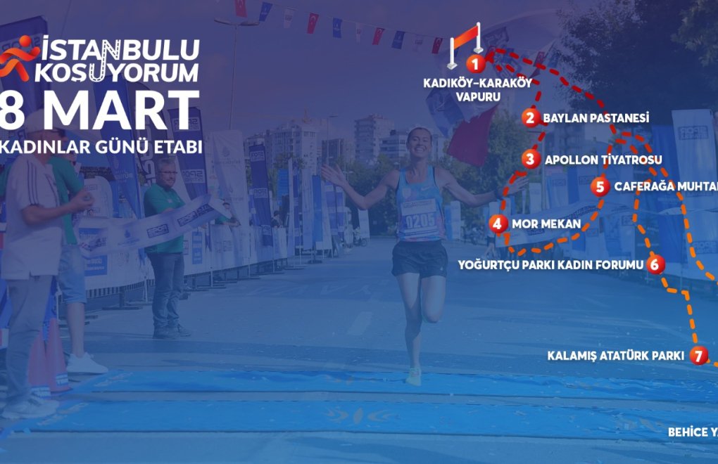 İBB’nin “İstanbul’u Koşuyorum” Serisinin İlki 8 Mart’ta 