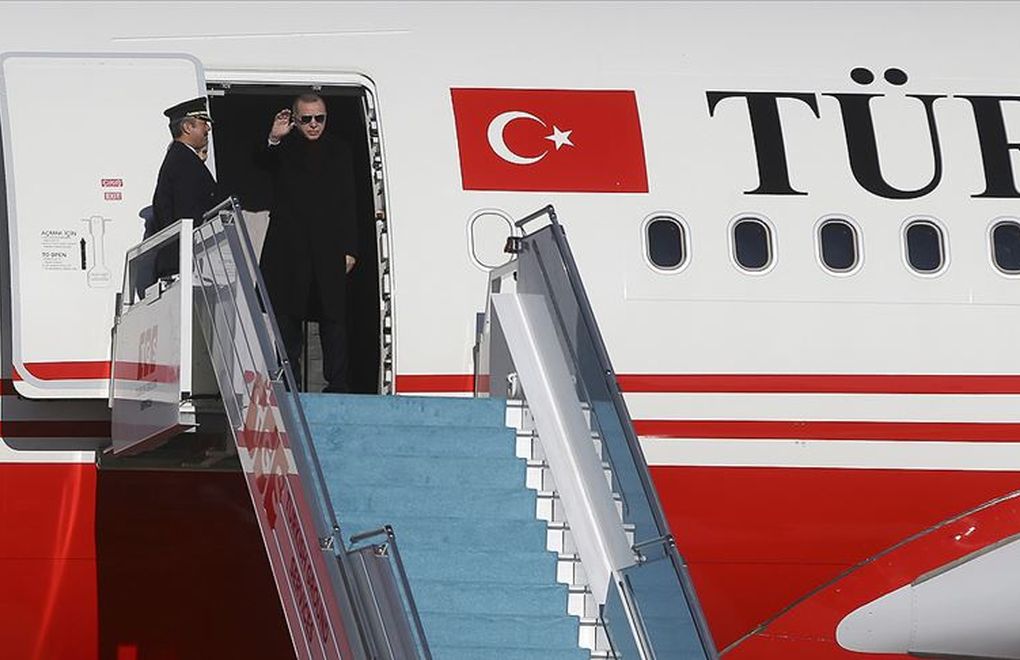 Cumhurbaşkanı Erdoğan Rusya'ya Gitti