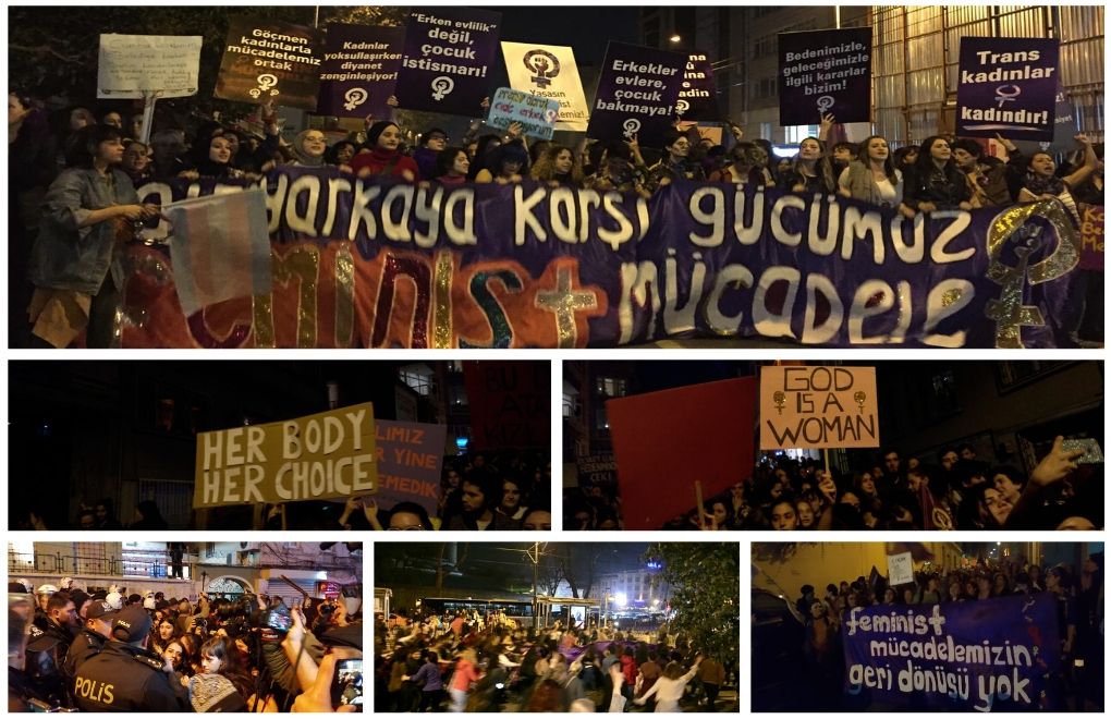 Women Don't Leave Taksim Despite Police Intervention