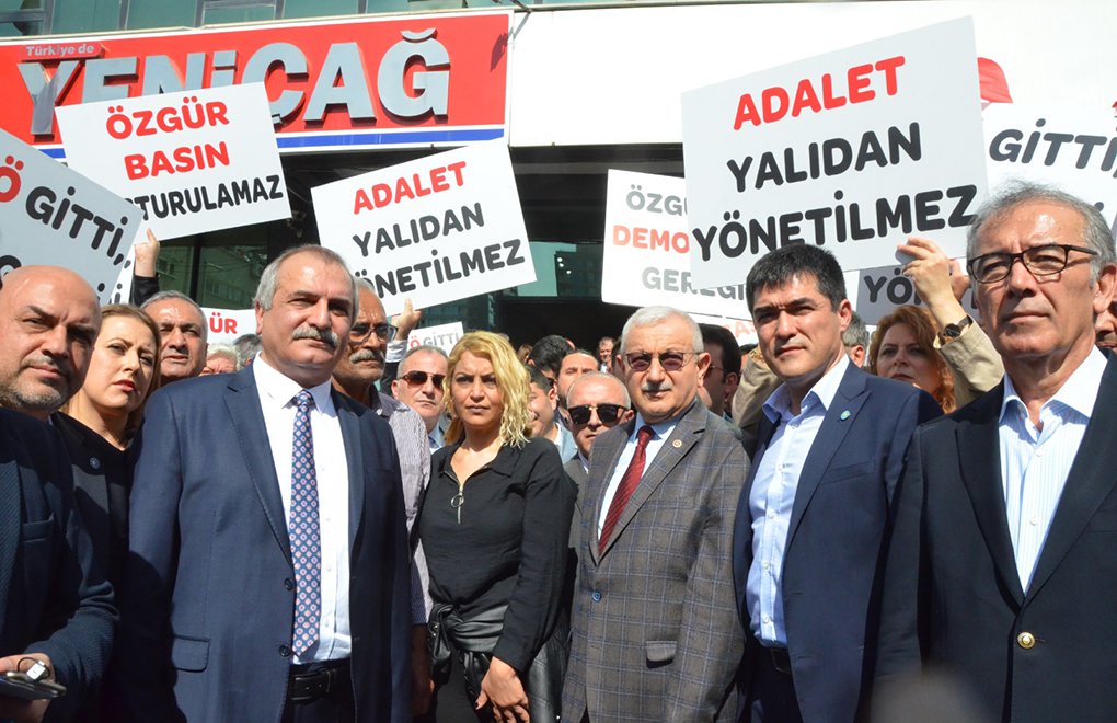 İYİ Parti, Gazeteci Murat Ağırel'in Tutuklanmasını Protesto Etti