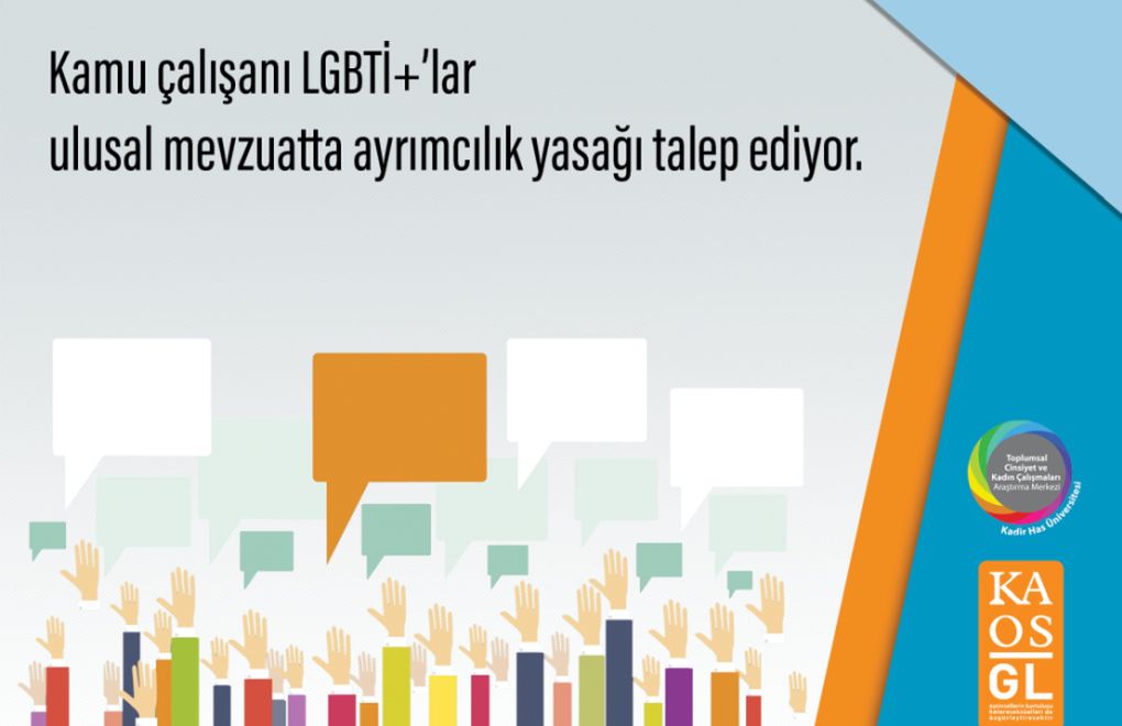  Kamu Çalışanı LGBTİ+’ların Talepleri Türkiye'nin Yükümlülükleri ile Uyumlu
