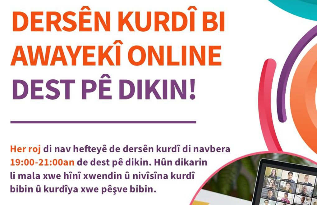 Komeleya Lêkolînên Kurdî wê kursa kurdî online bide 