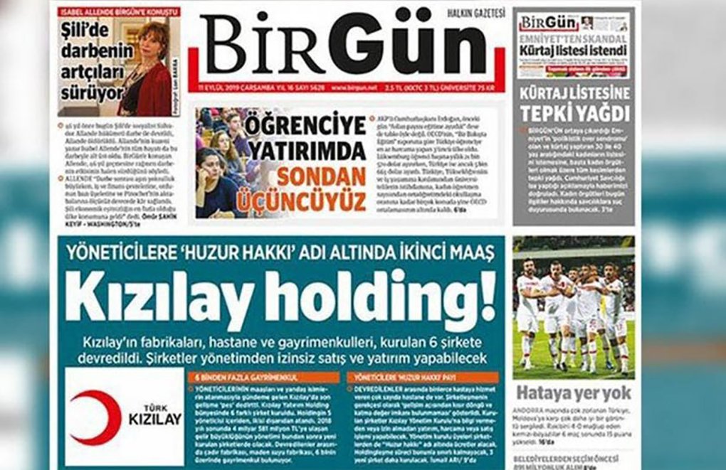 Press Advertisement Institution Cuts Public Ads of Daily BirGün for 7 Days