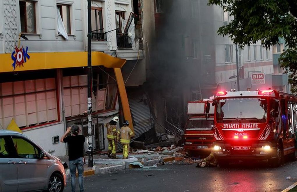 İstanbul'da tekstil atölyesinde patlama: 1 ölü, 10 yaralı