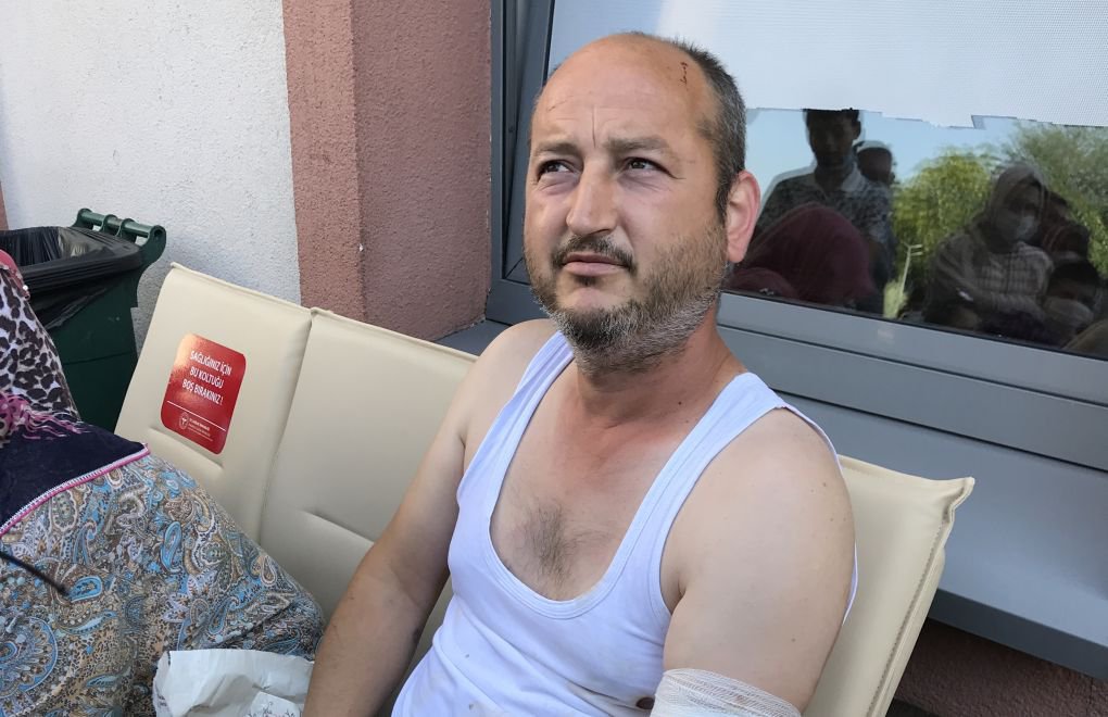 Hendek'teki yaralı işçi: Patlama beni 10 metre fırlattı