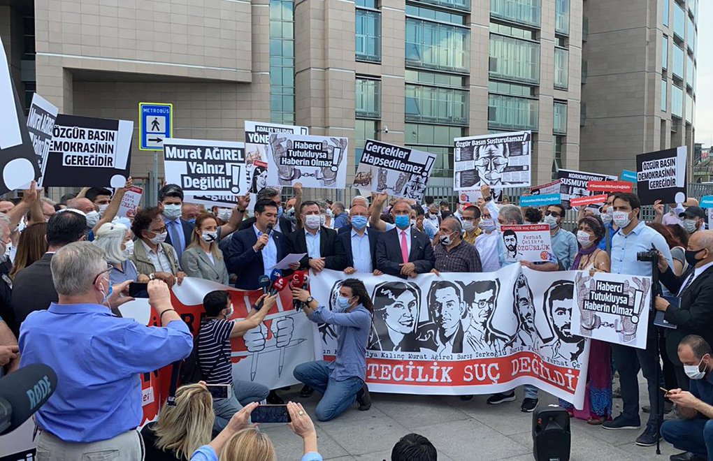 3 journalists arrested, 10 journalists released in Turkey in June