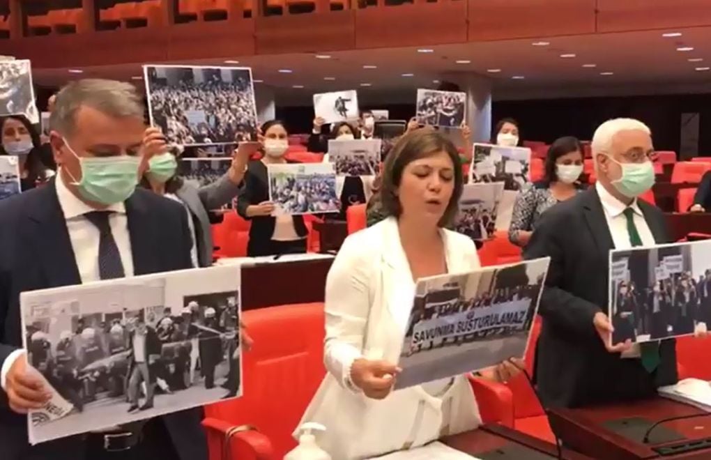 "Çoklu baro" teklifi görüşmelerinde HDP protestosu