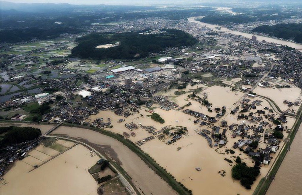 Japonya'da sel: En az 58 ölü