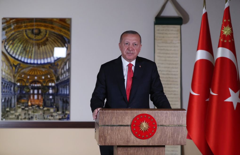 Erdoğan: Ayasofya 24 Temmuz’da ibadete açılacak