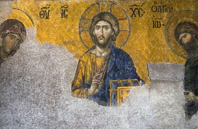 AKP says Hagia Sophia's frescoes, icons to be 'better preserved'