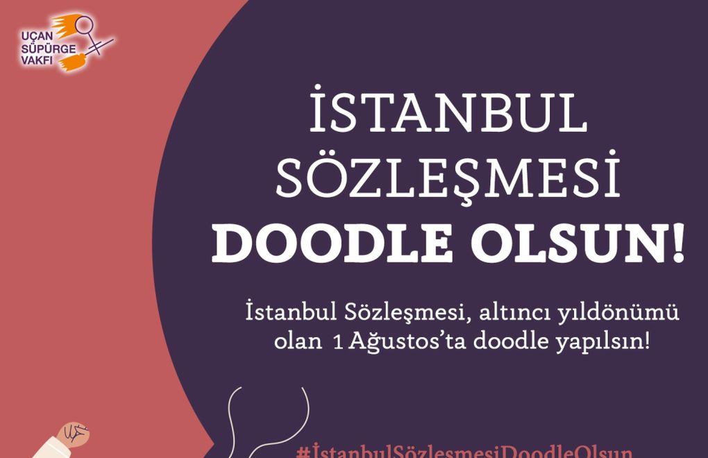 1 Ağustos İstanbul Sözleşmesi Doodle'ı olsun