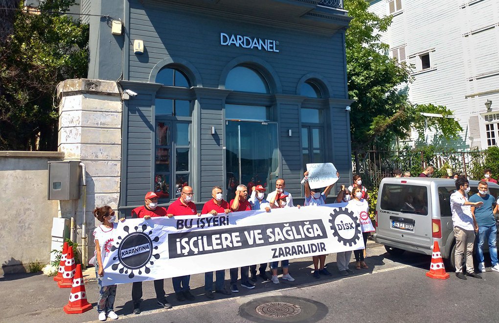 DİSK: Dardanel'in hukuksuzluğuna Bakanlıklar duyarsız kaldı