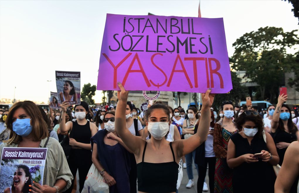 Şiddete hayır İstanbul Sözleşmesi’ne evet
