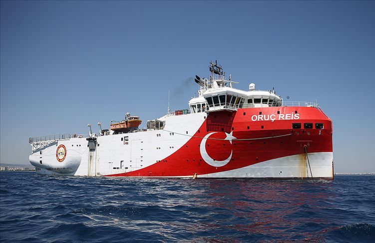Minister: Turkey's Oruç Reis vessel reaches destination for seismic research