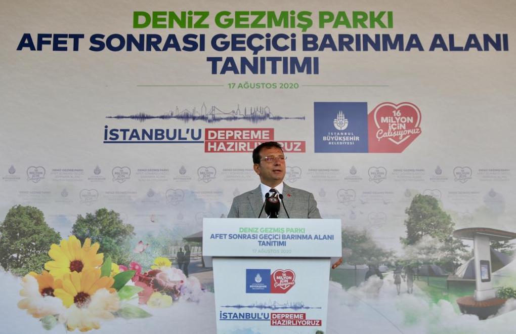 İBB Ataşehir ve Topkapı'da deprem parklarını açtı