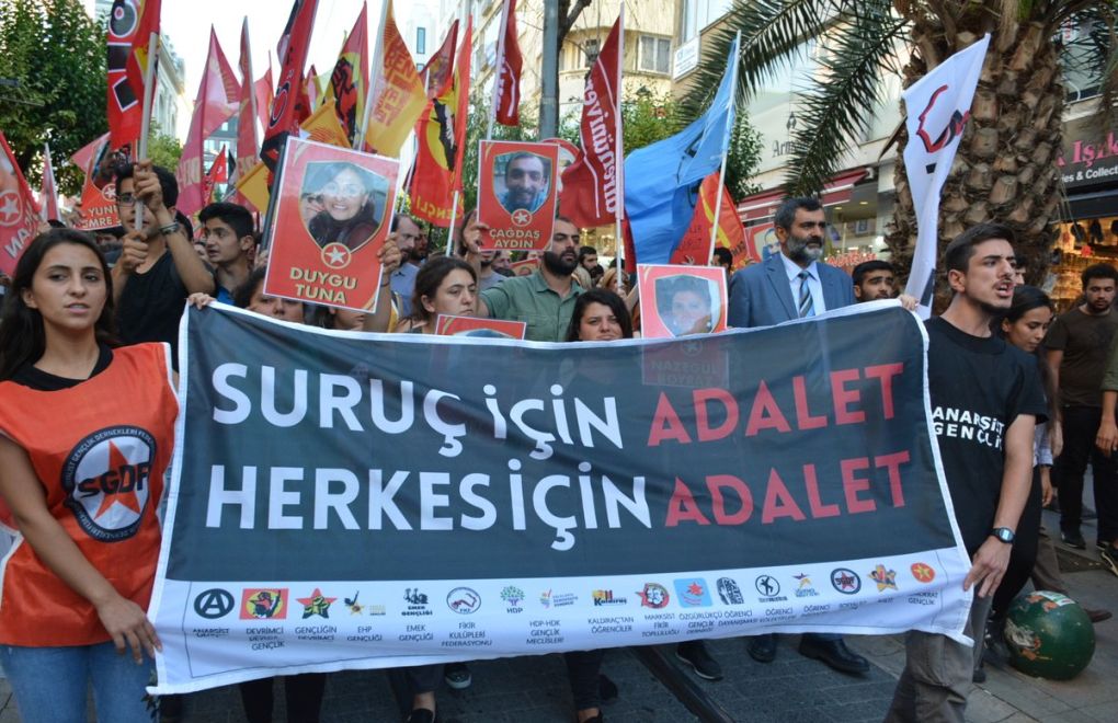 “Davutoğlu Suruç'la ilgili dinlensin” talebi reddedildi