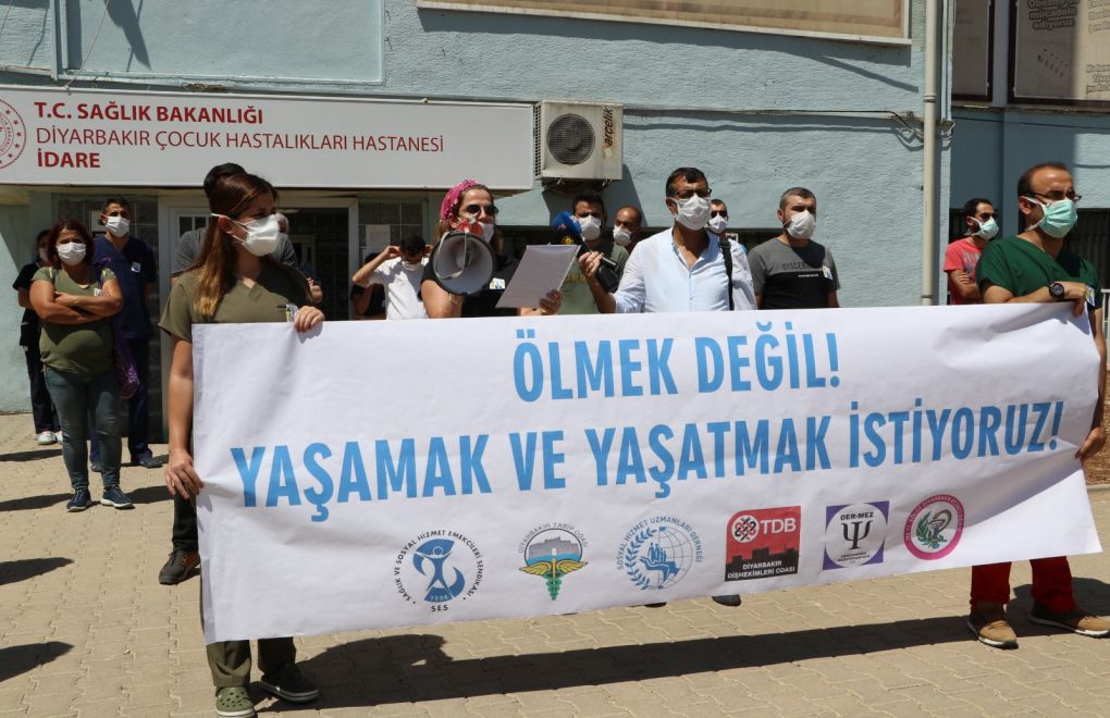 "Diyarbakır'da 400 sağlık çalışanı enfekte oldu"