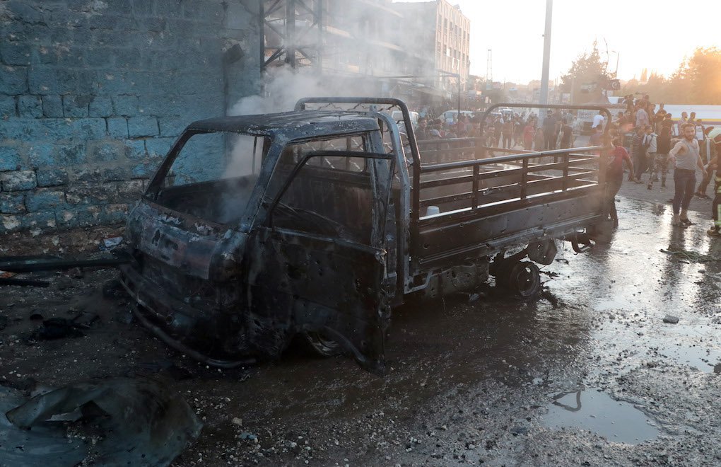 Afrin'de bombalı saldırı: 9 ölü, 43 yaralı
