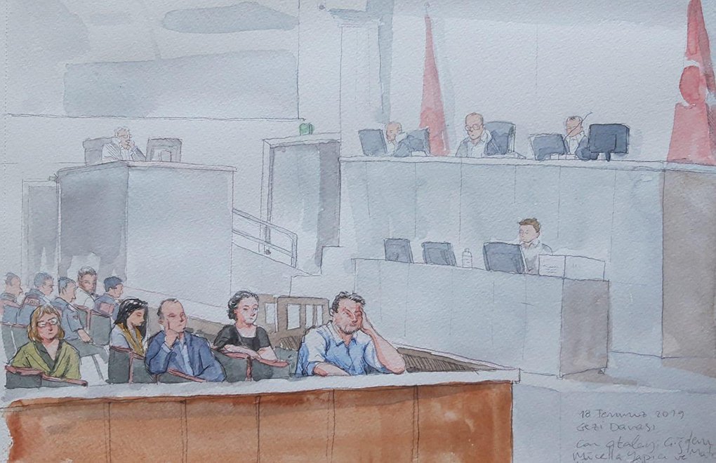 Gezi'de ayrılan dosyadaki beraat taleplerine ret
