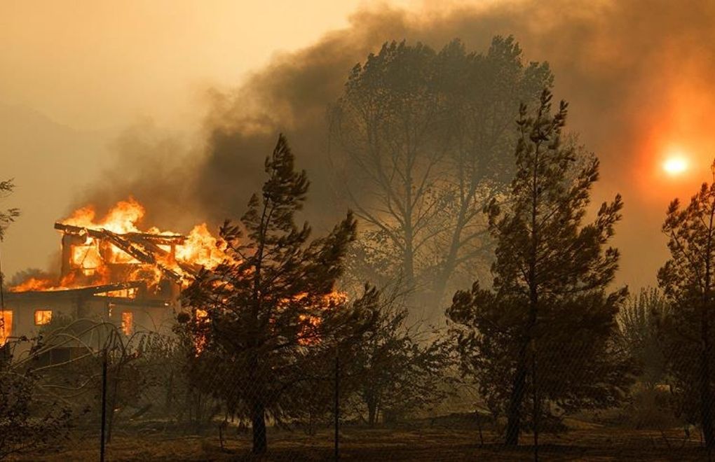 Yangınlardan yükselen dumanlar Kuzey Avrupa'ya ulaştı