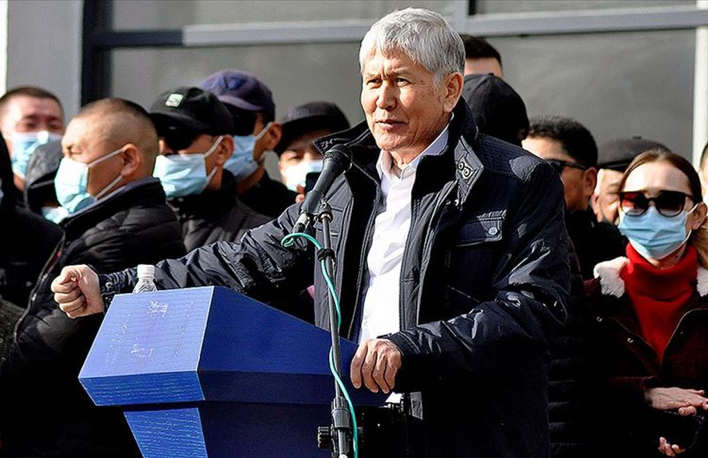 Cezaevinden çıkan Kırgızistan eski Cumhurbaşkanı gözaltına alındı