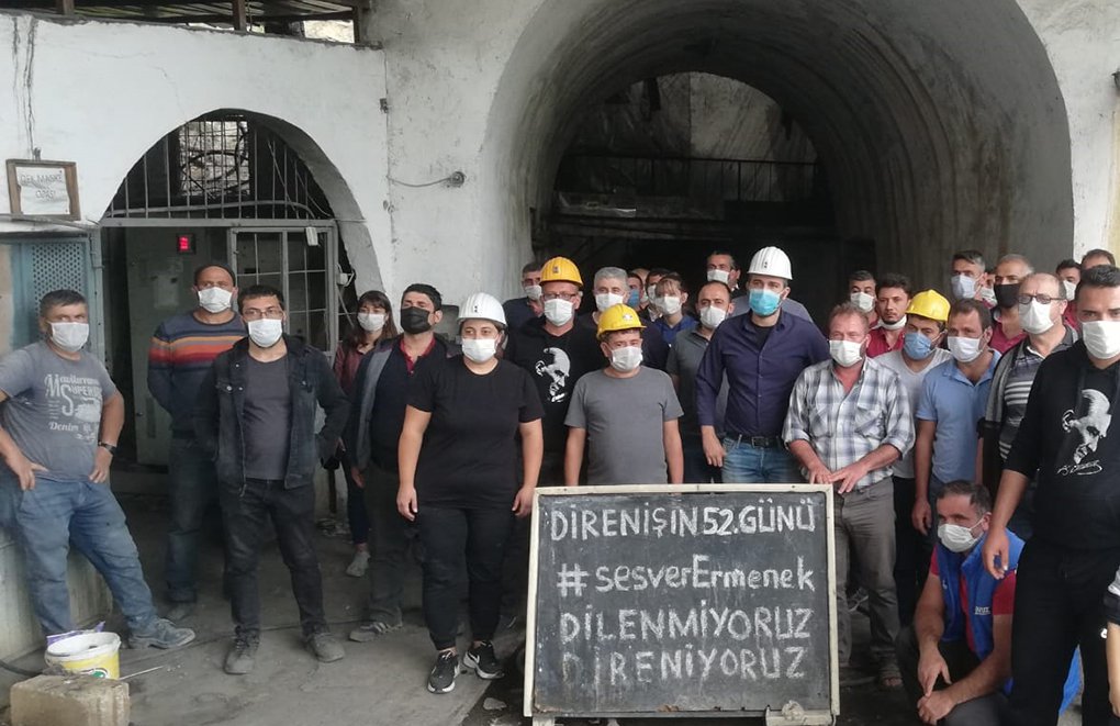 Ermenekli madenciler: Biz sadaka değil hakkımızı istiyoruz