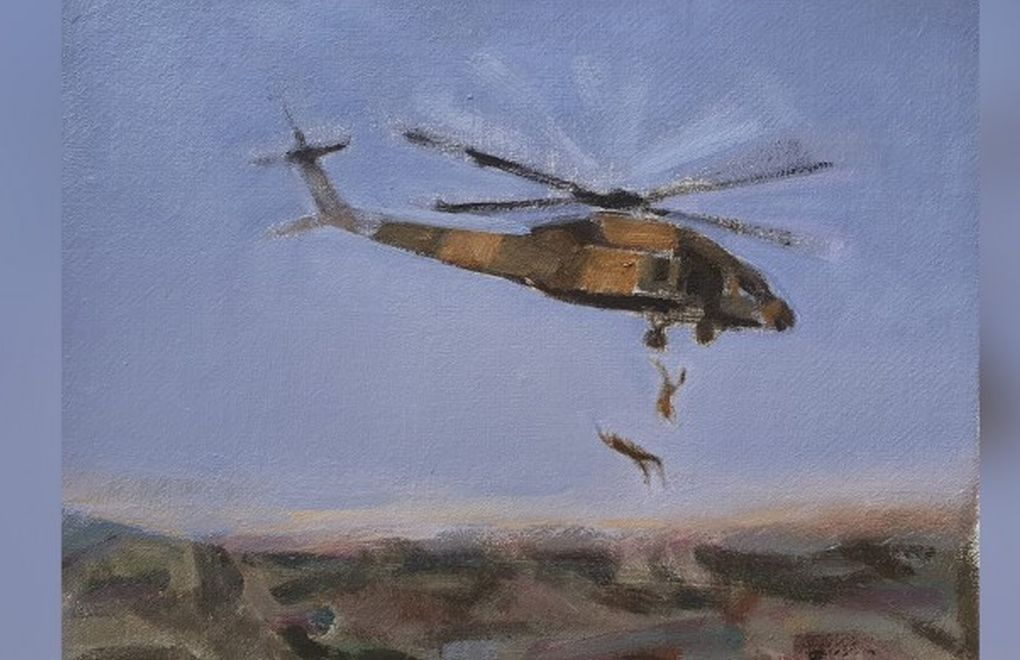 'What was extraordinary was not that people were dropped from a helicopter'