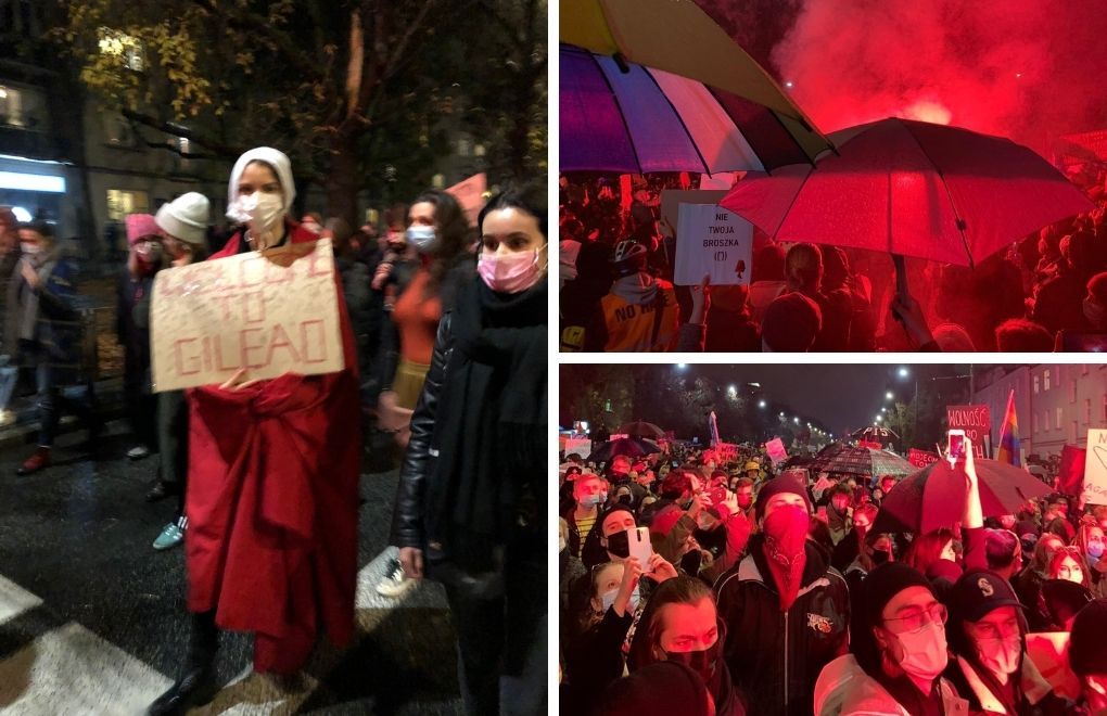 Polonya'da kürtaj yasağı sonrası kadınlar sokakta