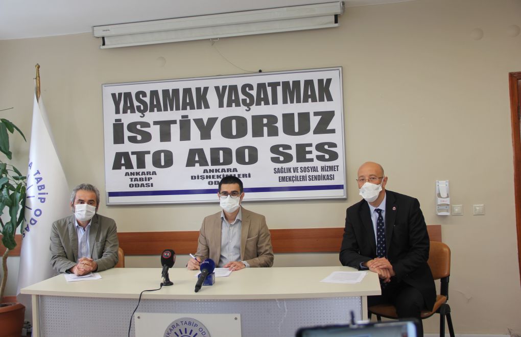 “Ankara’da 1072 sağlık çalışanına tanı kondu”