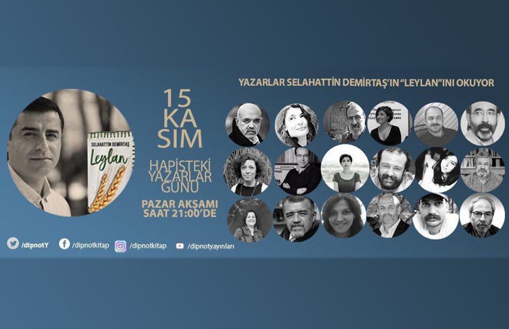 18 yazar Demirtaş'ın Leylan'ını seslendiriyor