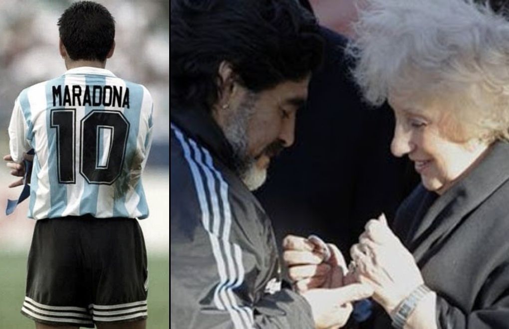Maradona: Bu kucaklaşmayı kalbimde taşıyacağım