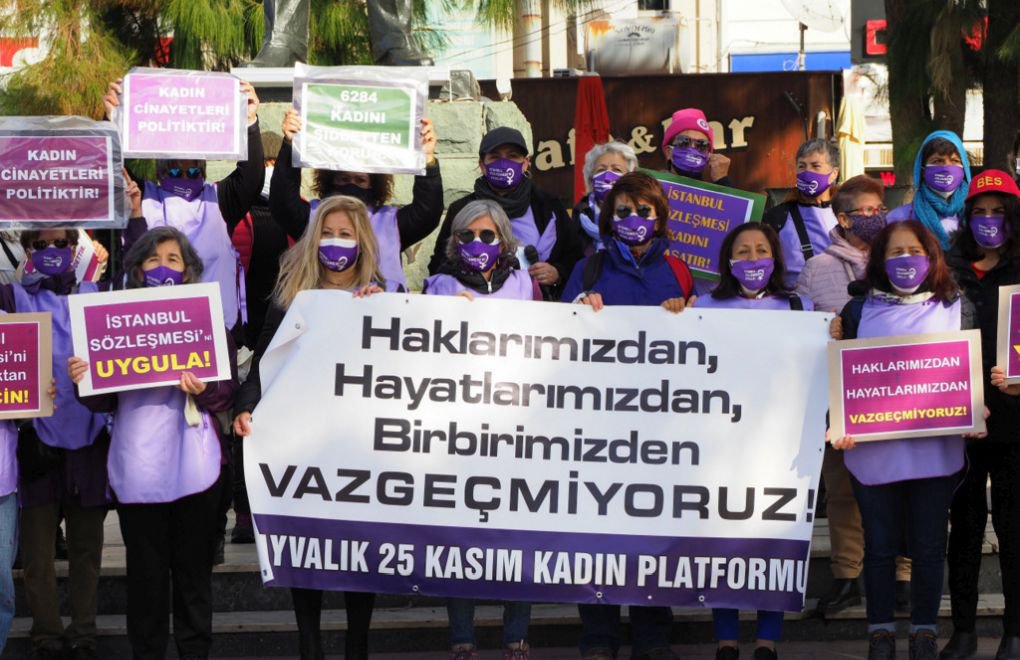 Women of Ayvalık: Announce that violence is a crime!