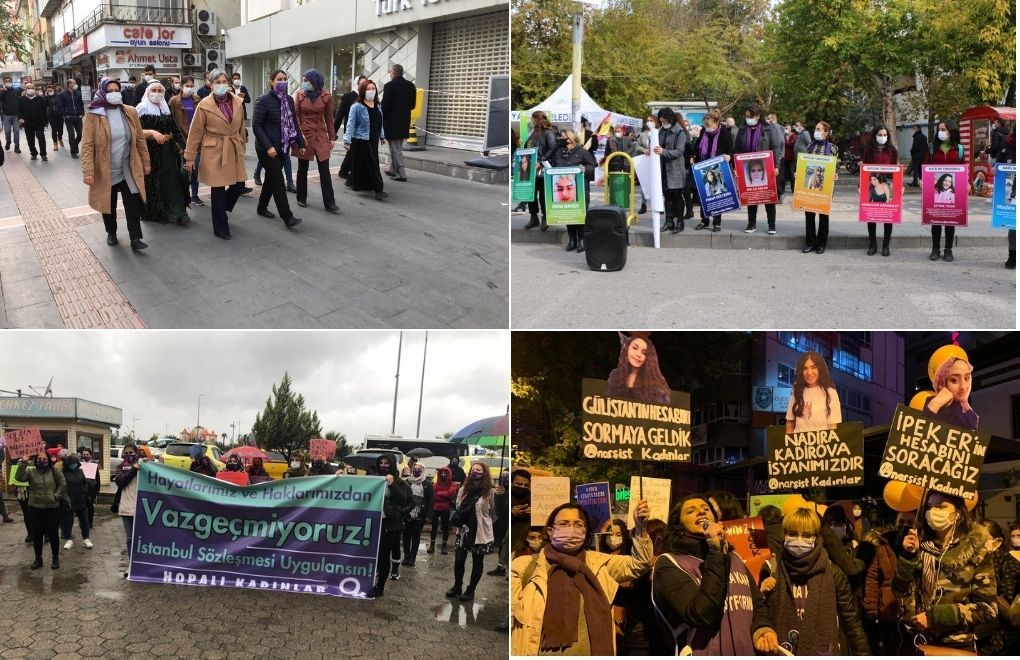 Kadınlar, 25 Kasım’da seslendi: Haklarımız için sokaktayız