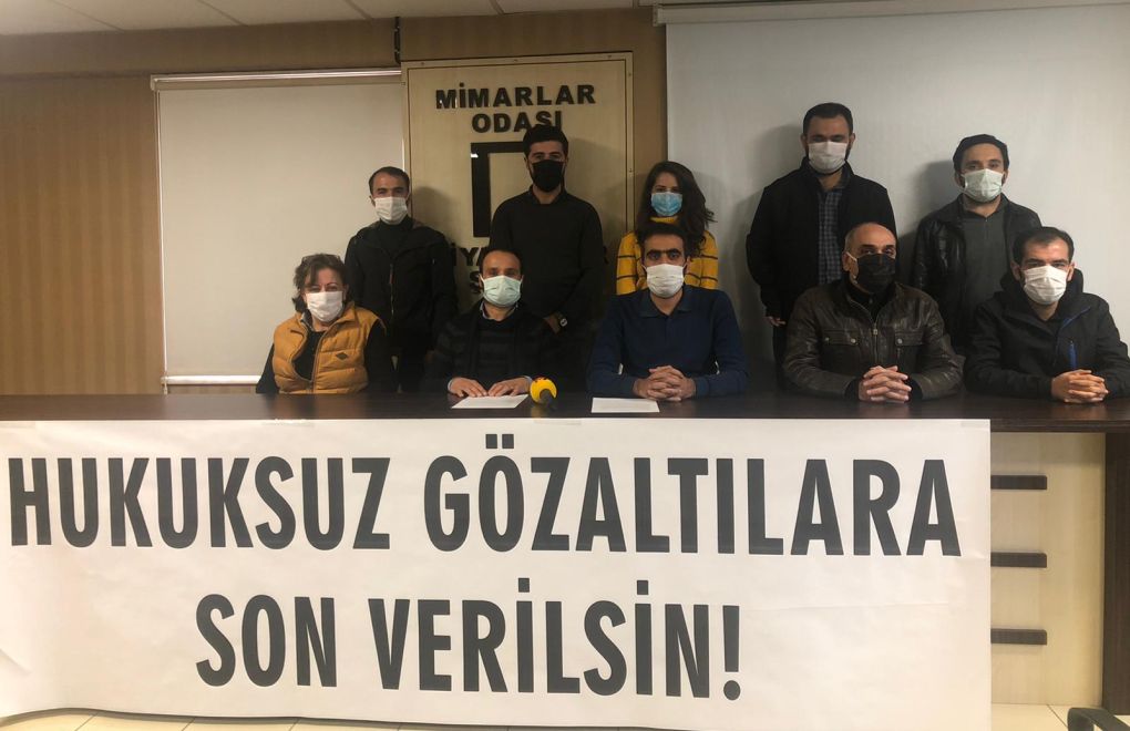 TMMOB Diyarbakır: Hukuk artık kağıtlarda kaldı